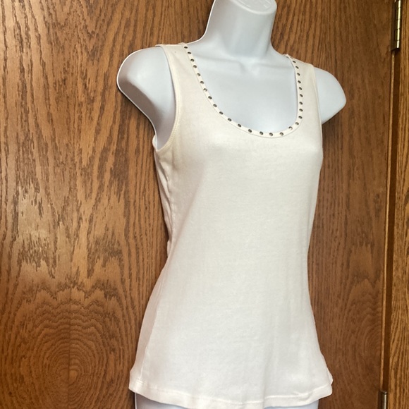 Tops - Los Angeles Express Gunmetal Studded Tank